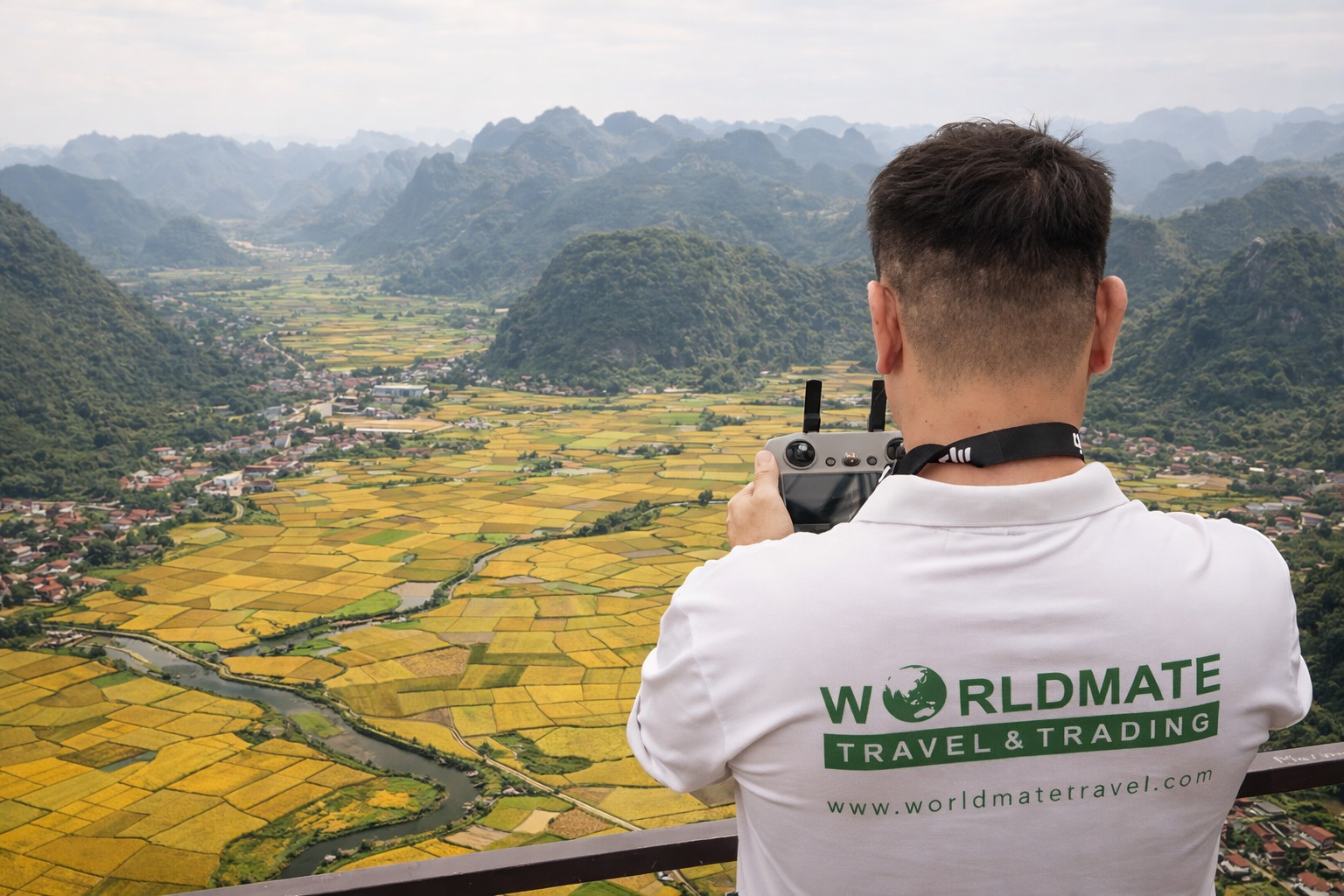 Viewpoint overlooking Bac Son Valley